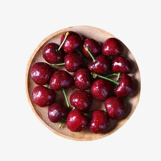 一碟进口车厘子设计免抠