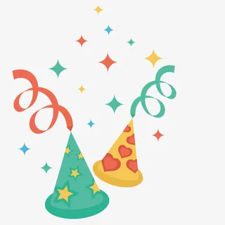 装饰节日彩条免抠