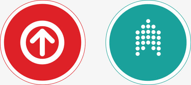 搜索框置顶按钮免抠