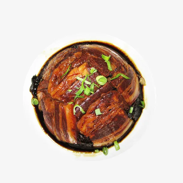 产品实物五花肉梅干菜扣肉免抠