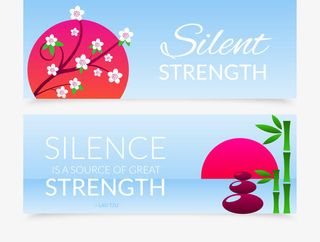 SPA美容院装饰背景素材