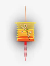 中国风灯笼装饰免抠