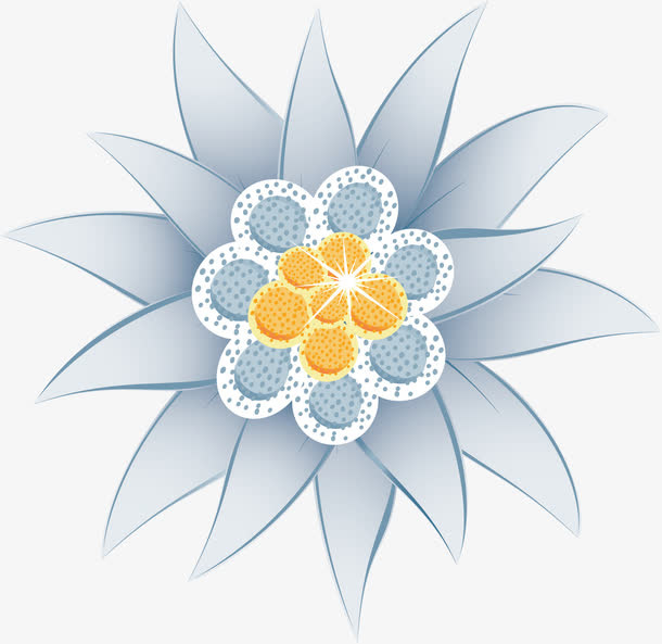 菊花png矢量素材免抠