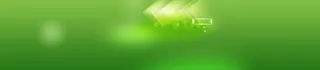 绿色光束清新背景banner