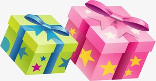 粉色卡通星星印花海报背景