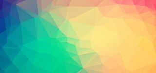 炫彩低多边形背景banner高清