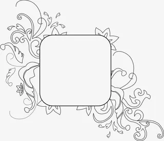 欧式花纹图片木质纹理免抠