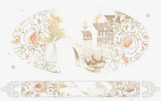 两副清新素雅图免抠