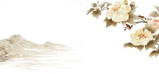 咏芙蓉中国风家居背景墙高清