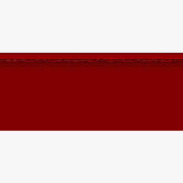 红色红墙装饰花纹免抠