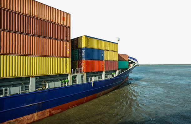 海运码头集装箱免抠