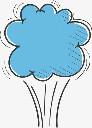 飞起来的语言框免抠