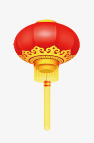 红色灯笼中国风新年免抠