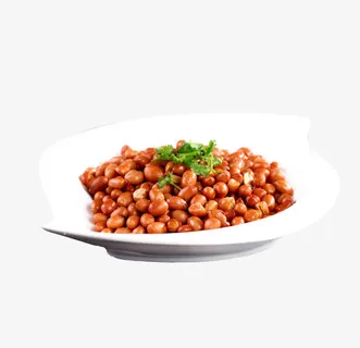 产品实物油炸花生米免抠 产品实物油炸花生米免抠