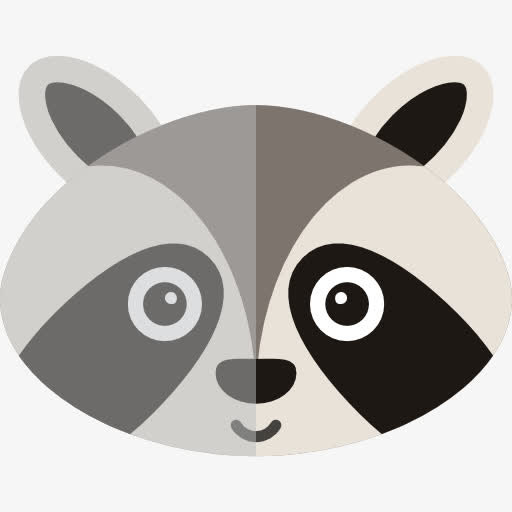 Racoon 图标免抠