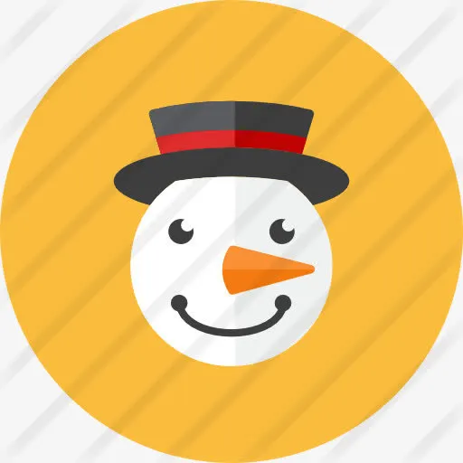 雪人图标免抠