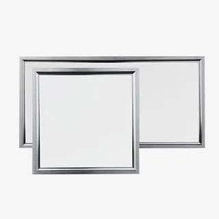 产品实物平板灯两个免抠