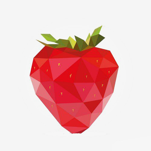 创意草莓免抠