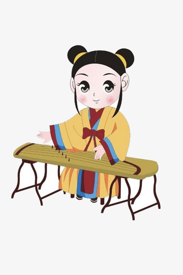 卡通女生免抠