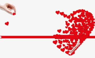 志愿者海报免抠