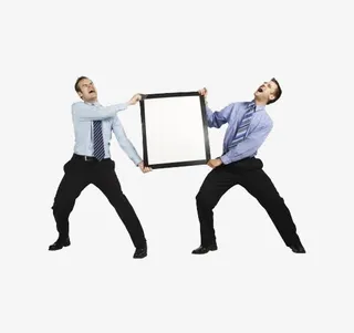 二个人抢东西免抠