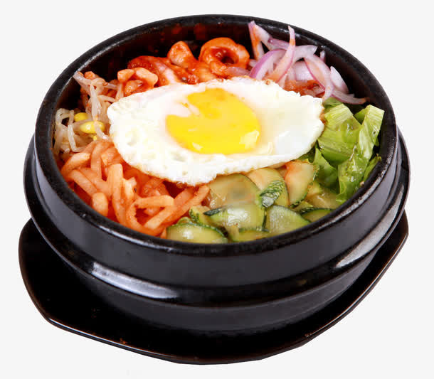 韩国鱿鱼拌饭免抠