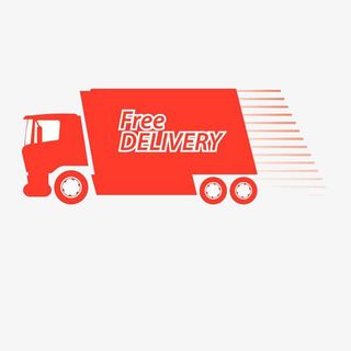 行驶的红色货车免抠