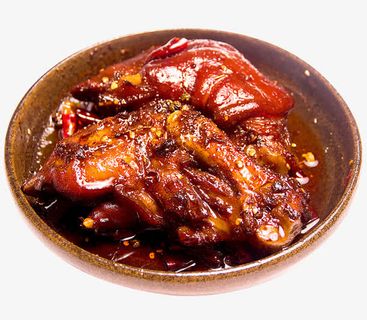 麻辣炖猪蹄免抠
