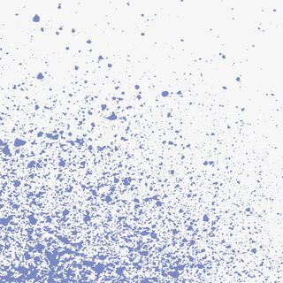 蓝色水彩颜料免抠