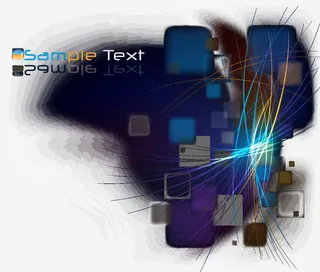 超酷眩光背景矢量素材