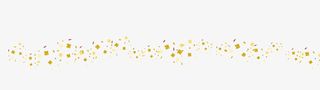 金色碎片活动装饰免抠