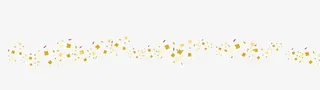 金色碎片活动装饰免抠