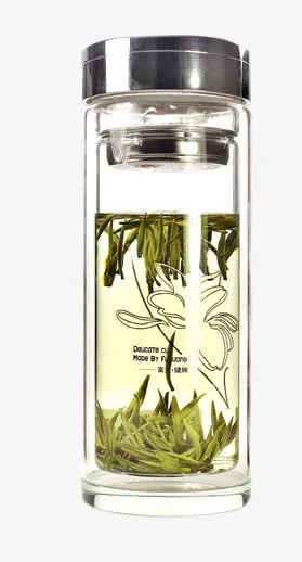 加厚水晶质感底座水杯子免抠
