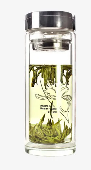 加厚水晶质感底座水杯子免抠