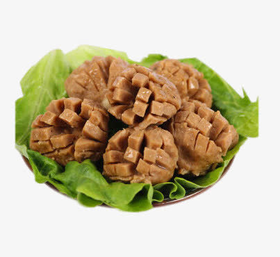 开花牛肉丸子免抠