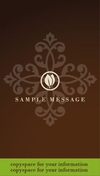 矢量复古名片模板免抠