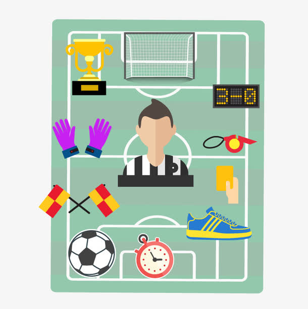 足球象征设计元素免抠