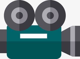 新闻直播摄影机免抠