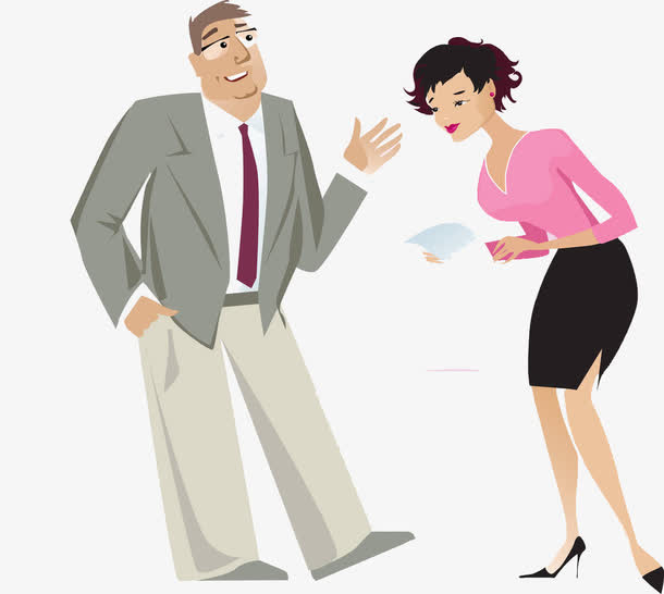 听老板讲话的秘书免抠