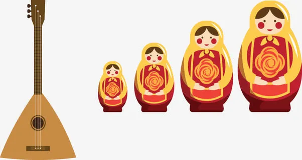 俄罗斯特产套娃.免抠