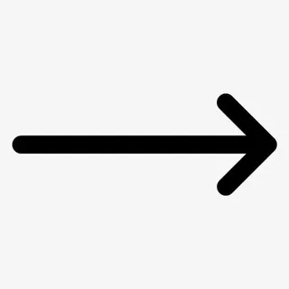 黑色的箭头。免抠