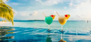 海边夏日背景图高清