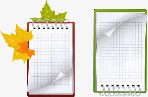 手绘记事本免抠 手绘记事本免抠