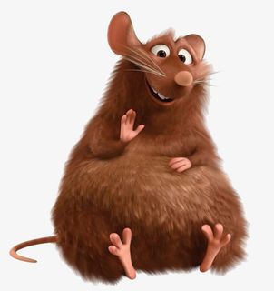 一只卡通的老鼠免抠