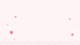 红色花瓣粉色背景