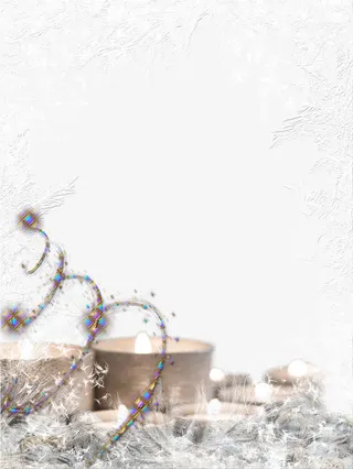 圣诞框架平面图图片免抠