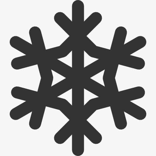 圣诞节雪花标志图标免抠