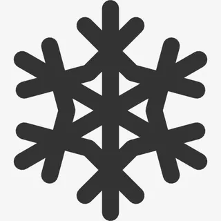 圣诞节雪花标志图标免抠