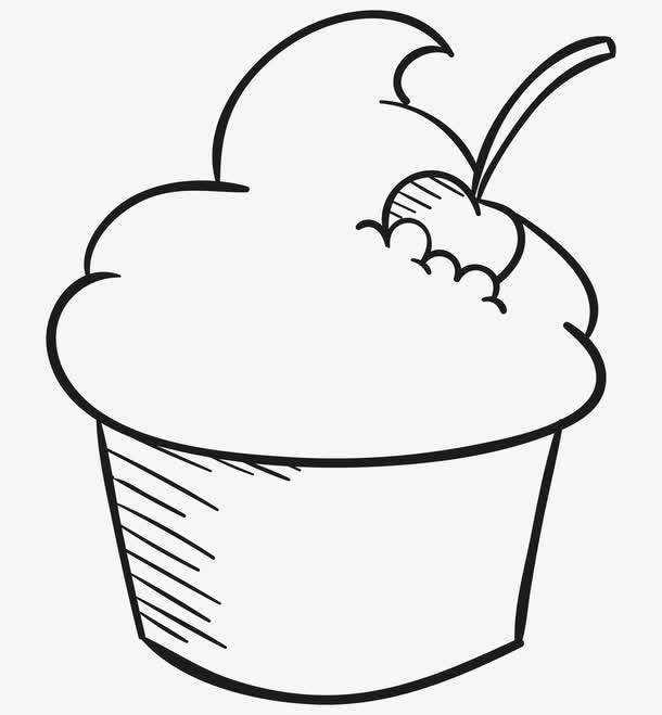 杯子樱桃蛋糕免抠