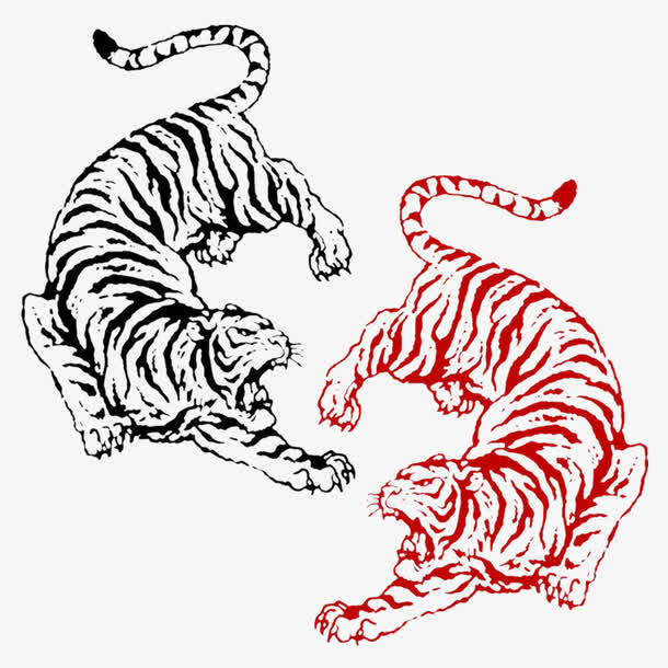 老虎免抠
